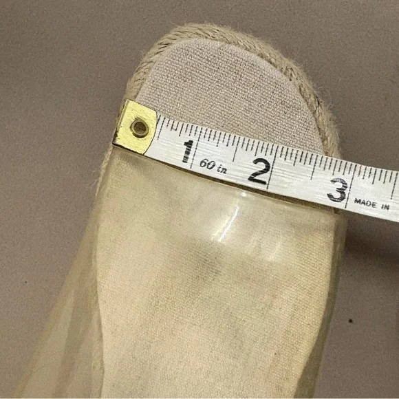 Zara Women's Clear Platform Wedges - Picture 14 of 14